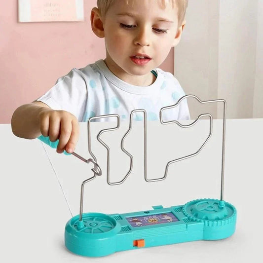 Kids Electric Shock Maze Game Educational Toy for Fun Learning