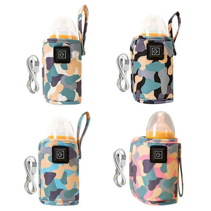 Milk Bottle Warmer for Stroller Insulated Bag for Baby Nursing