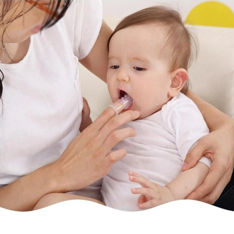 Soft Finger Toothbrush Baby Oral Hygiene Teeth Care Infant Brush