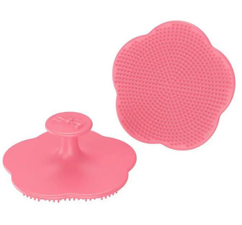 Baby Head Fat Comb and Soft Silicone Massager for Newborns