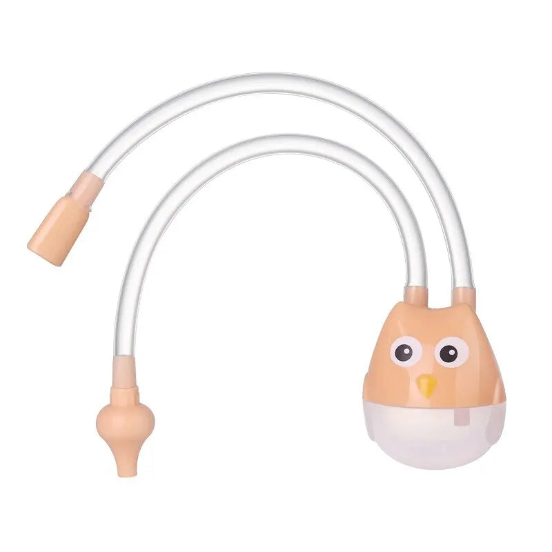 Baby Nasal Aspirator Mouth Suction Cleaner with Anti-Reflux Silicone Pipe