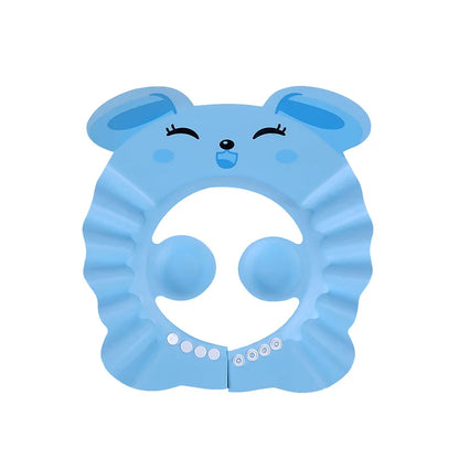 Adjustable Baby Shower Cap for Kids Ear Protection and Shampooing