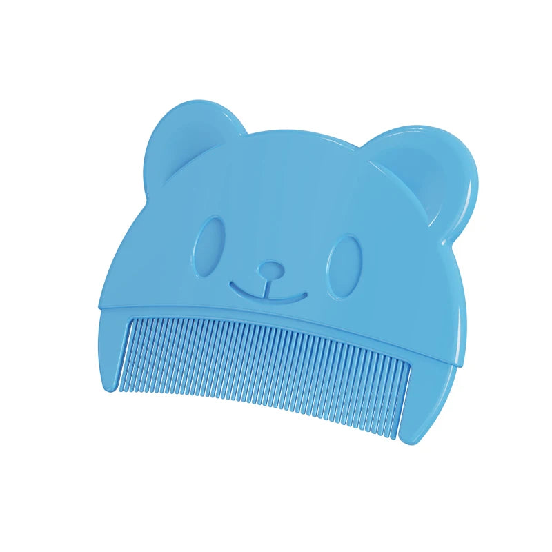 Baby Head Fat Comb and Soft Silicone Massager for Newborns