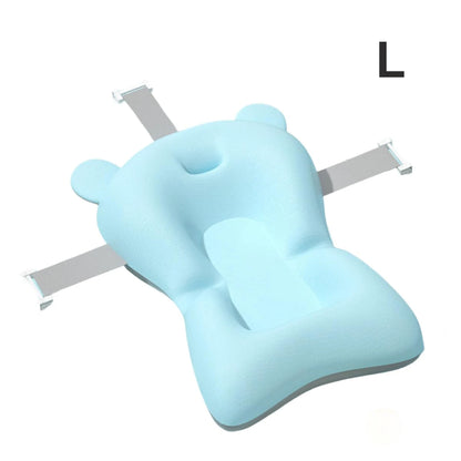 Adjustable Baby Bathtub Pad Foldable Bath Support Seat Cushion Mat