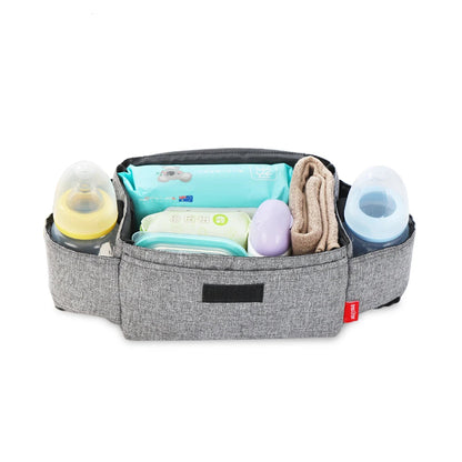 Insular Diaper Bag with Milk Bottle Insulation and Storage