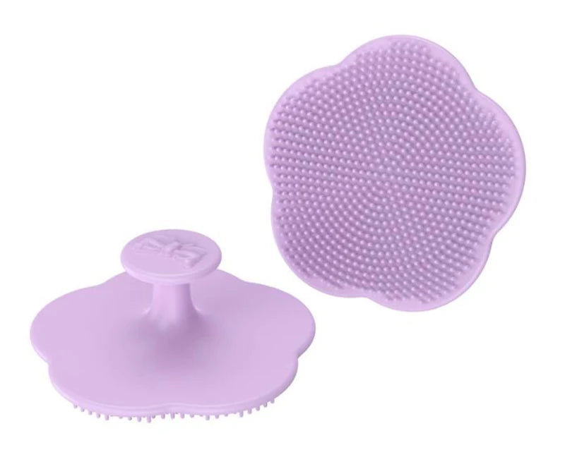 Baby Head Fat Comb and Soft Silicone Massager for Newborns