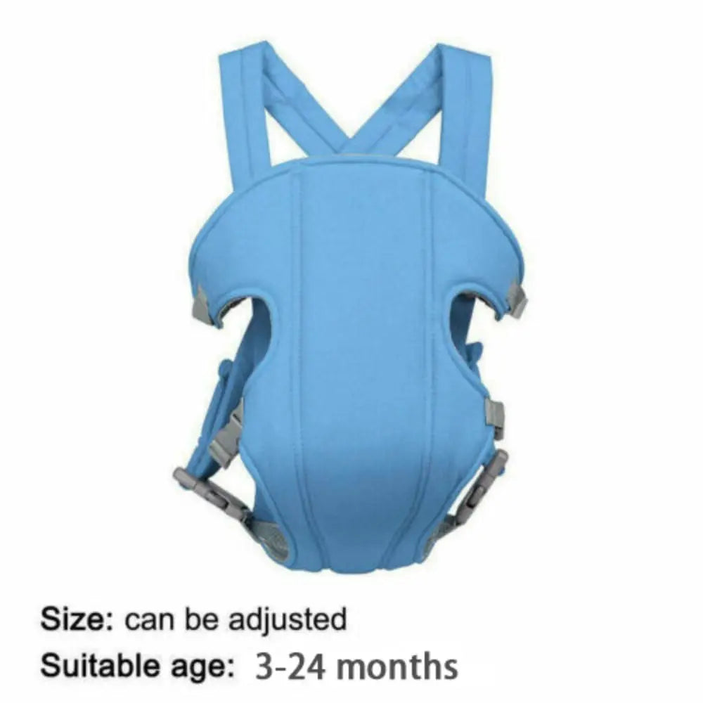 Adjustable Sling Backpack Pouch Breathable Front Facing Baby Carrier Wrap