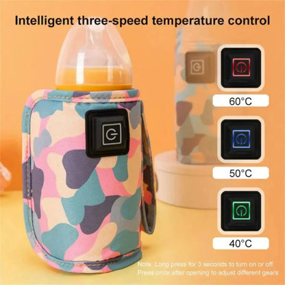 Milk Bottle Warmer for Stroller Insulated Bag for Baby Nursing