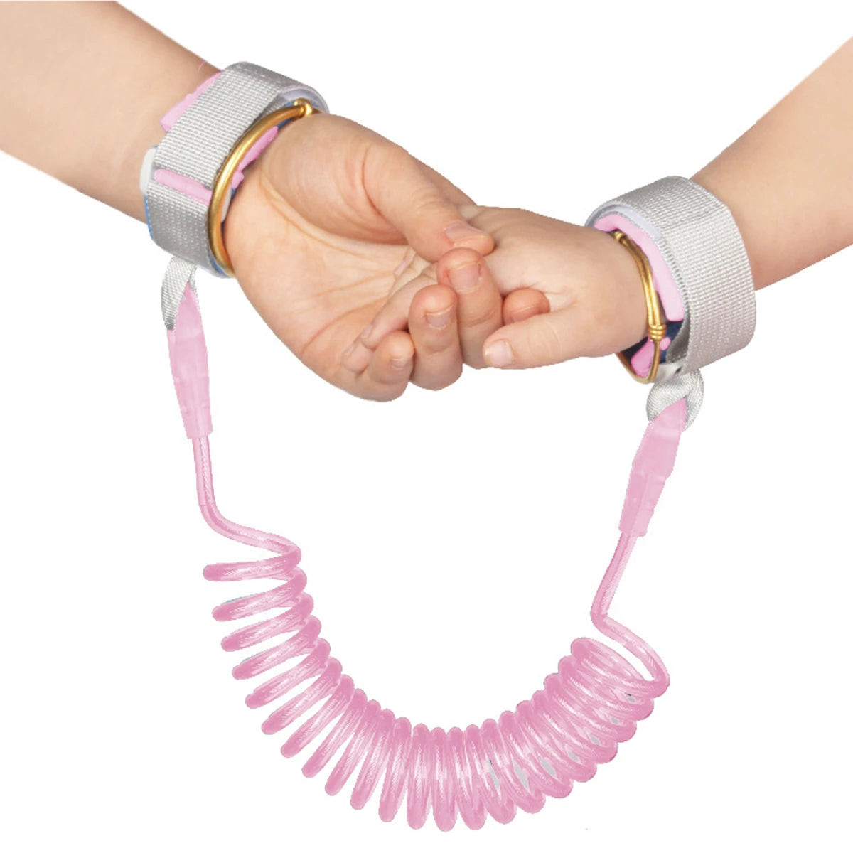 2m Anti-Lose Safety Bracelet with Keylock for Children Outdoor Use