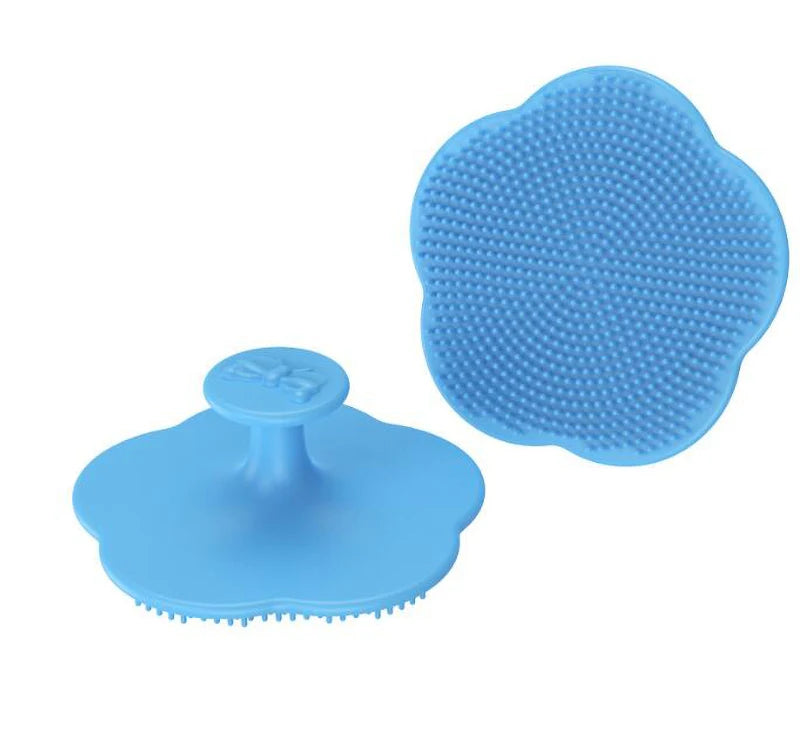 Baby Head Fat Comb and Soft Silicone Massager for Newborns