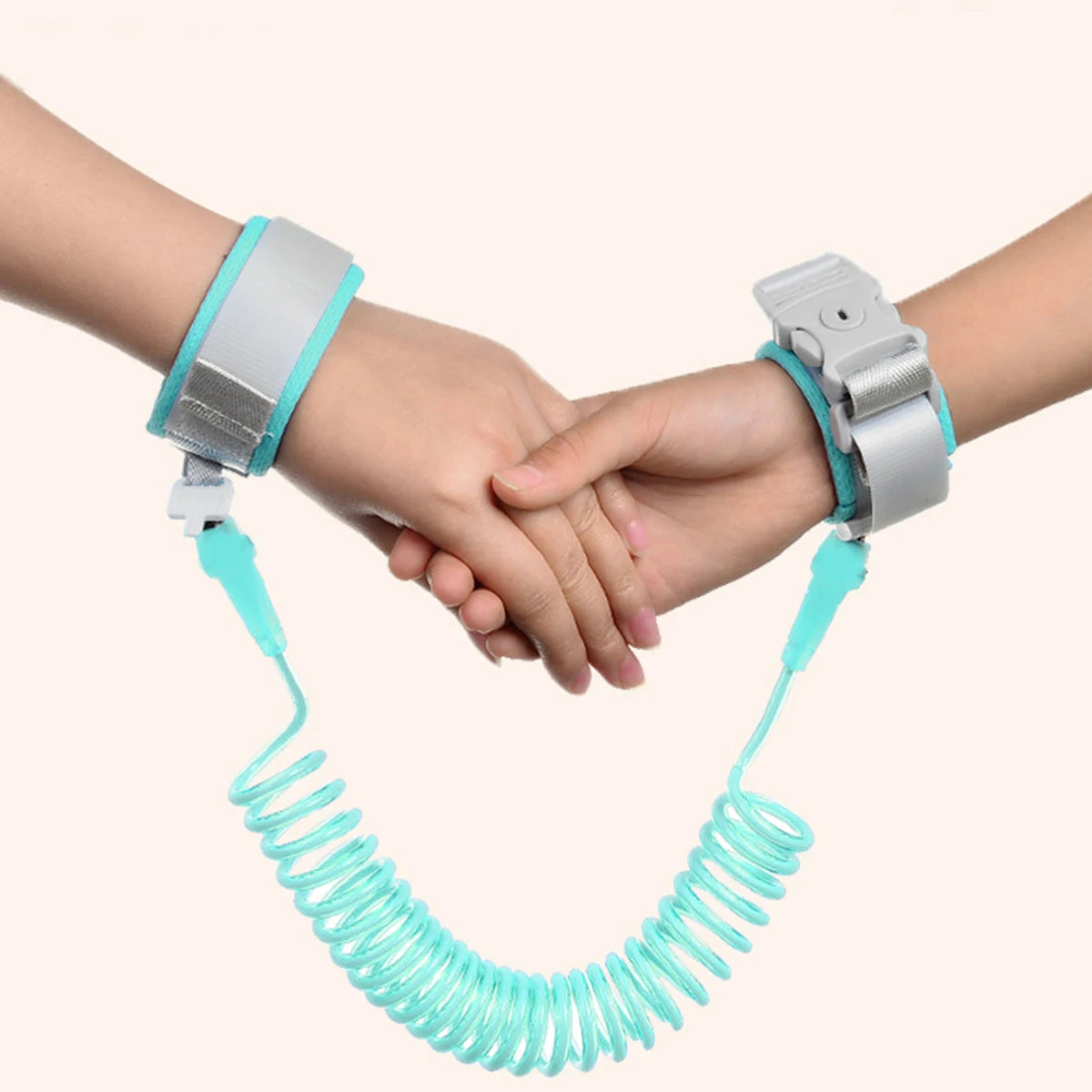 2m Anti-Lose Safety Bracelet with Keylock for Children Outdoor Use