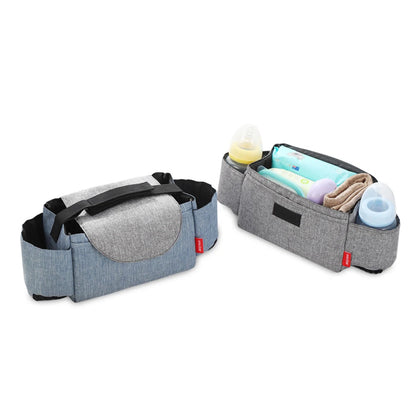 Insular Diaper Bag with Milk Bottle Insulation and Storage