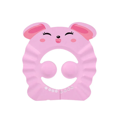 Adjustable Baby Shower Cap for Kids Ear Protection and Shampooing