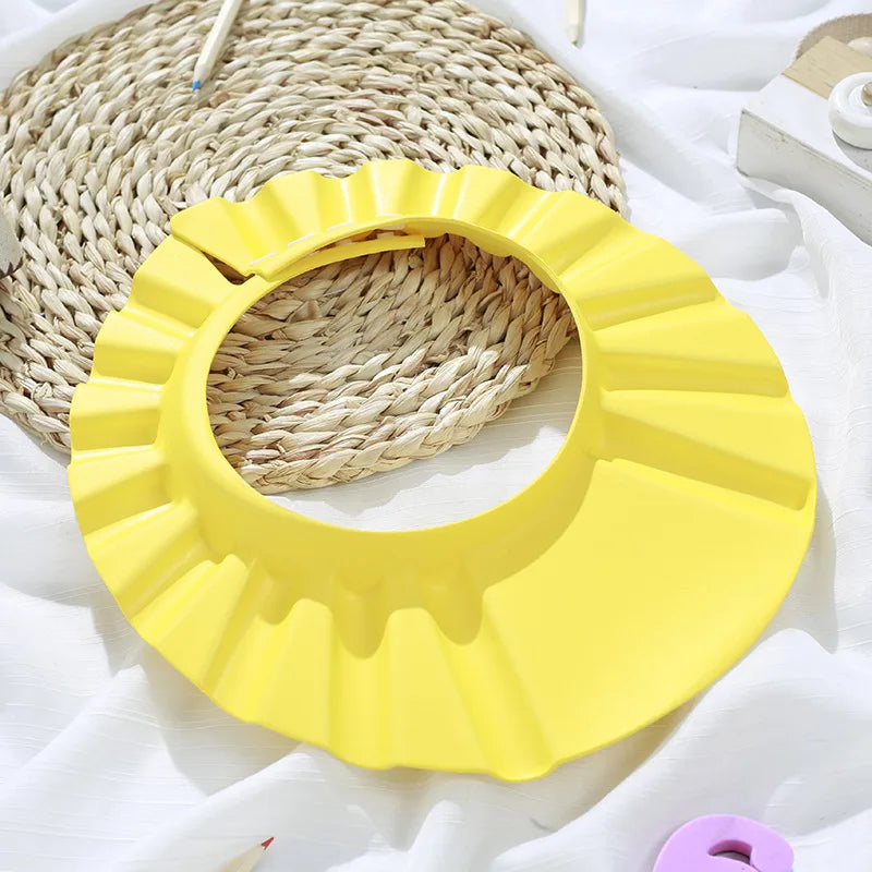 Adjustable Baby Shower Cap for Kids Ear Protection and Shampooing