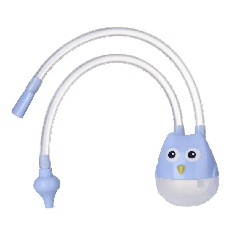 Baby Nasal Aspirator Mouth Suction Cleaner with Anti-Reflux Silicone Pipe